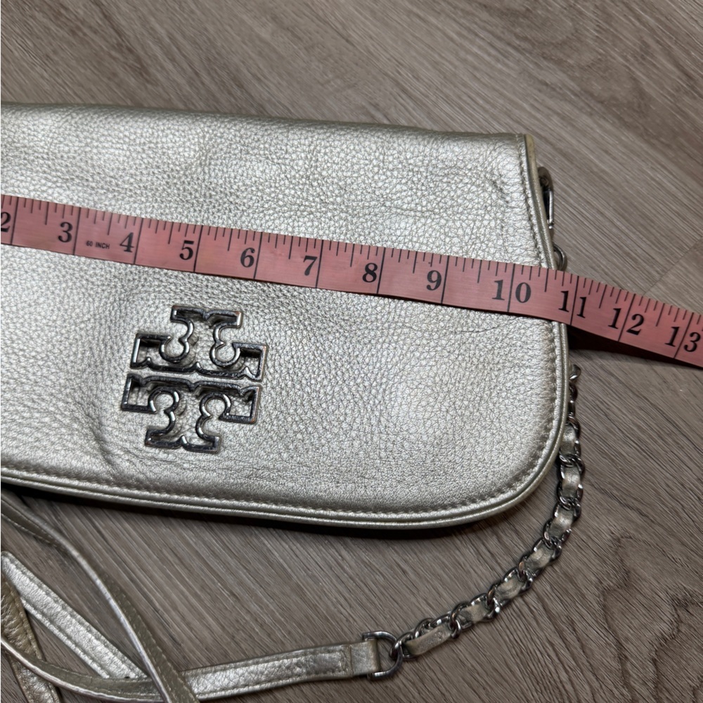 Tory Burch Silver Leather Crossbody - Picture 5 of 16